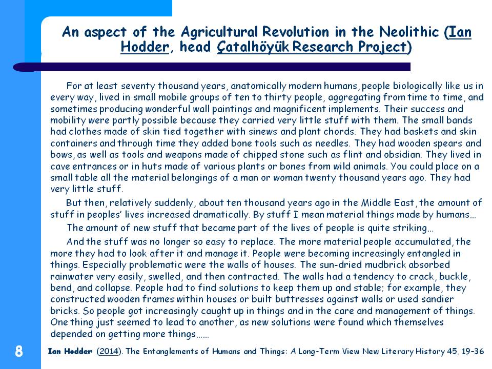 Ian Hodders thesis